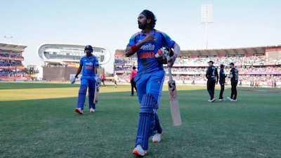 KL Rahul scored an unbeaten 112 against New Zealand in the second ODI in Rajkot