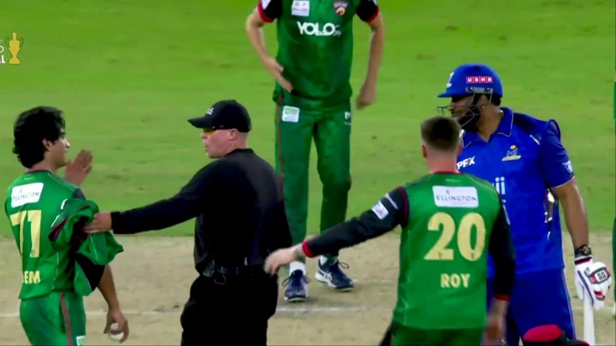 Kieron Pollard Loses Cool, Gets Engaged In War Of Words With Naseem ...