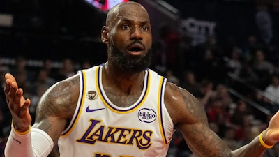 Lakers' LeBron James (AFP Photo)