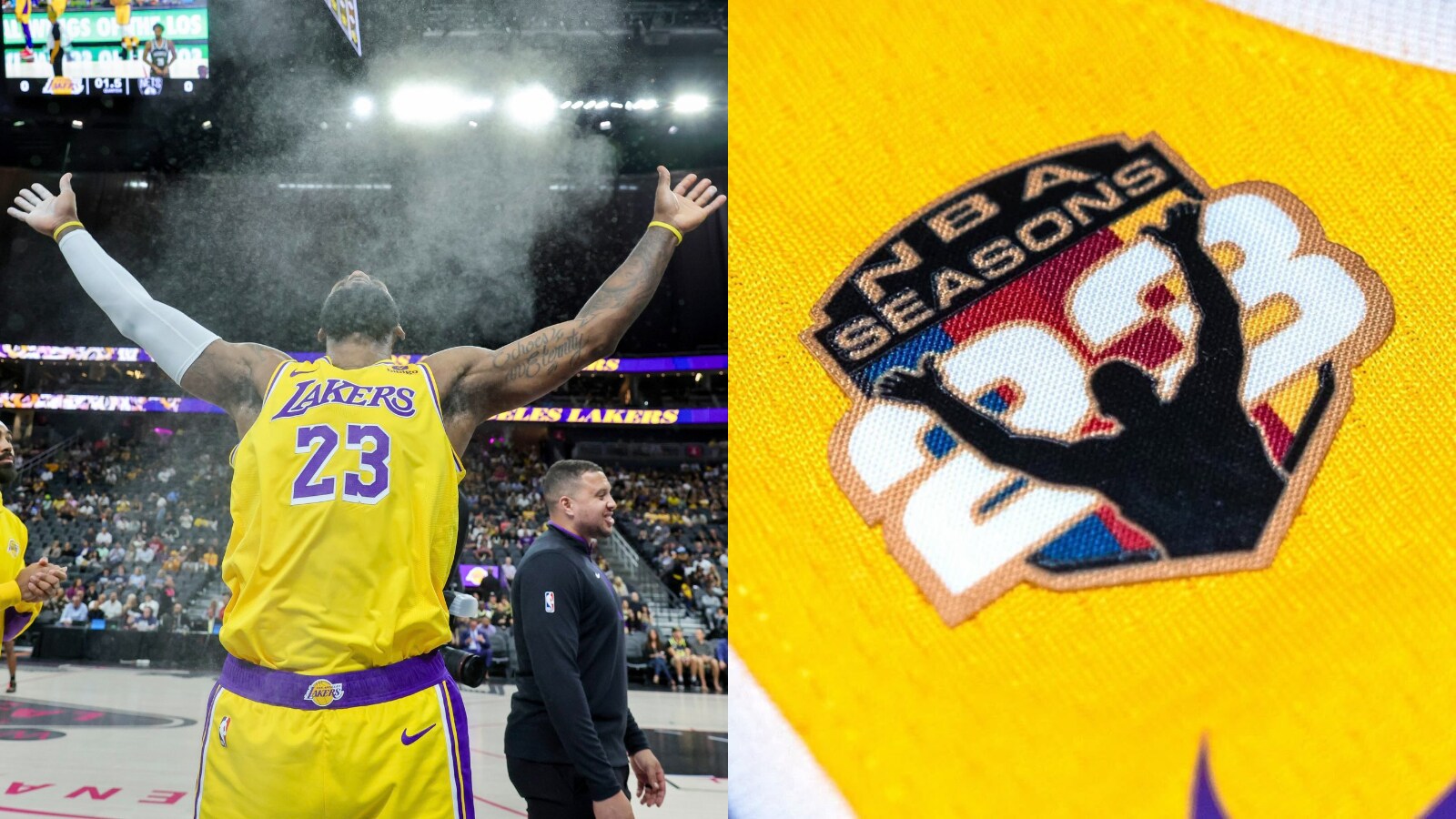 Carte Panini Black Prequel 2023-24 - Patch Maillot LeBron James /99 - Los Angeles Lakers
