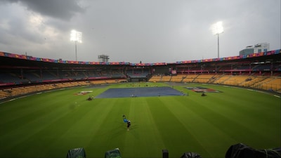 M Chinnaswamy Stadium in Bengaluru. (Picture Credit: AFP)