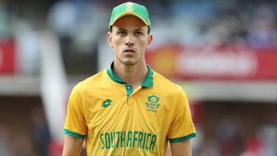 Marco Jansen becomes first bowler to take 50 wickets in SA20. (Picture Credit: AFP)