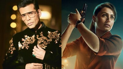 Karan Johar celebrates Rani Mukerji's 30 years and cheers for Mardaani 3. 