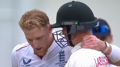 Marnus Labuschagne and Ben Stokes clashed on the field (X)