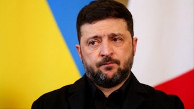 A file photo of Ukrainian President Volodymyr Zelenskyy (AP)