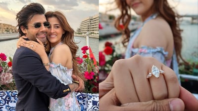 Nupur Sanon is engaged to Stebin Ben.