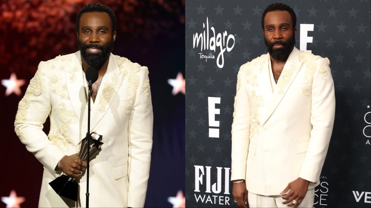 Severance Actor Tramell Tillman Wears Custom Anamika Khanna Suit At Critics Choice 2026 | Fashion News
