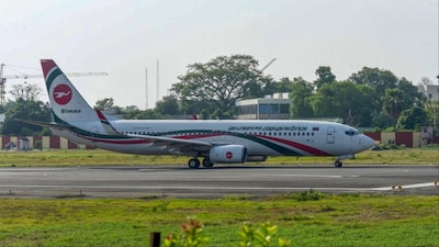 A photo of the Biman Bangladesh Airlines (PTI)