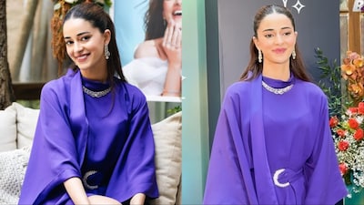 Ananya Panday was styled by Priyanka Kapadia. 