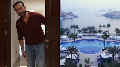 Saif Ali Khan’s Qatar home blends understated luxury with waterfront calm. (Image: Instagram/srresidencesqatar)