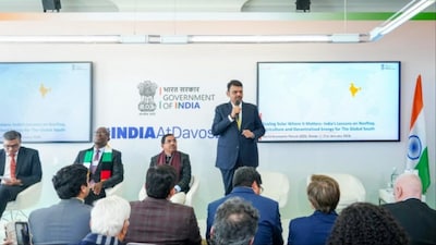 Devendra Fadnavis in Davos