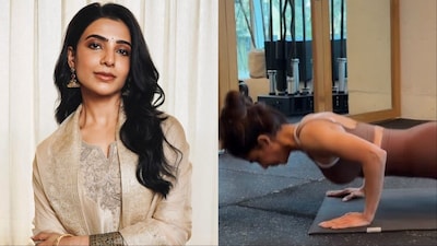 Samantha Ruth Prabhu shows why push-ups are a powerful full-body exercise.