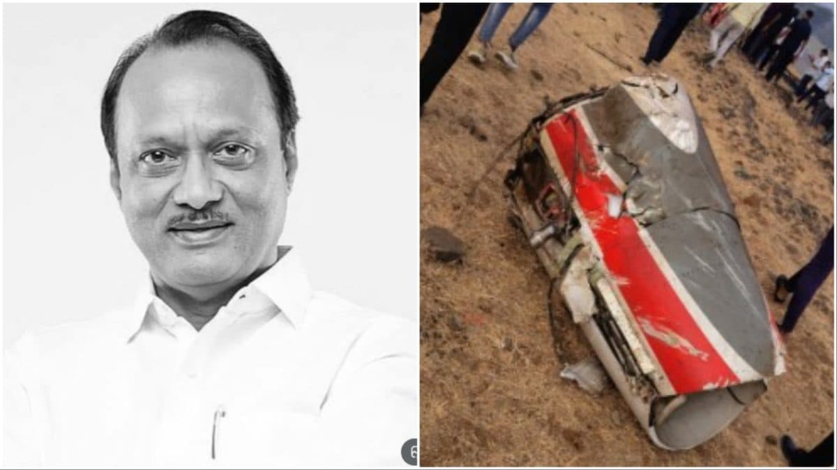 Ajit Pawar’s Plane Crashed At Edge Of Baramati Tabletop Runway During Second Approach
