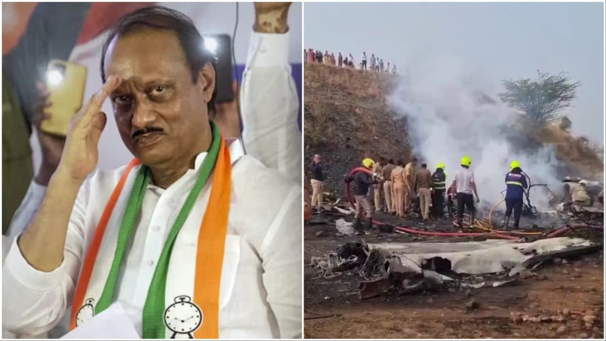 Ajit Pawar’s Plane Crashed At Edge Of Baramati Tabletop Runway During Second Approach