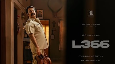 Mohanlal Teases Fans In A Gritty New Cop Avatar, Shares First Look Poster From L366