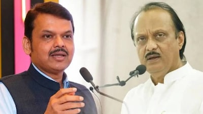 Maharashtra Chief Minister Devendra Fadnavis and deputy CM Ajit Pawar.