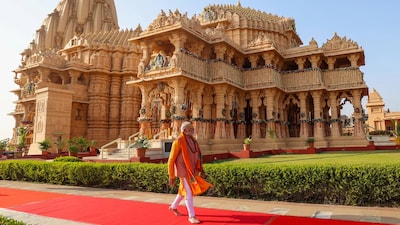 Prime Minister Narendra Modi is scheduled to visit the Somnath temple in Gujarat on January 11. (File)