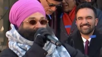 Zohran Mamdani ने New York शपथ समारोह में पंजाबी गाने पर किया डांस.