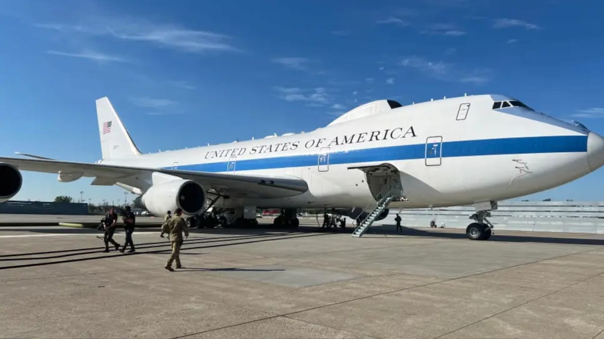 Boeing’s ‘Doomsday Plane’ Spotted After 51 Years: Why Trump Has Moved It Near Washington?