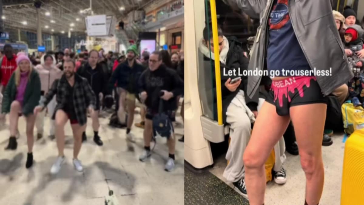 Mind The Gap But Lose The Pants: Londoners Ride The Metro In Their Underwear