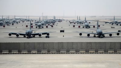 Al Udeid hosts about 10,000 troops and serves as a hub for air operations, intelligence, surveillance and logistics.