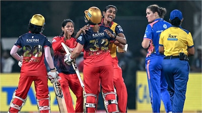 de Klerk anchored the recovery alongside Arundhati Reddy, keeping RCB alive before coming in clutch and helping finish the historic chase. (AFP)