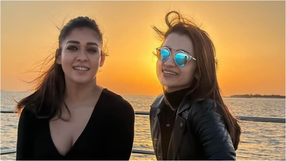 Nayanthara and Trisha Share Cruise Pics