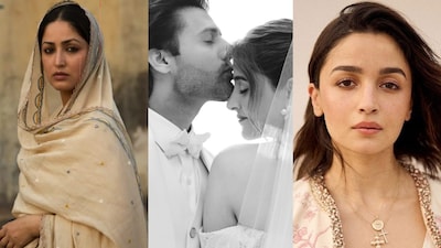 Nupur Sanon and Stebin Ben drop first official wedding photos, as Alia Bhatt applauds Yami Gautam’s powerful performance in Haq.