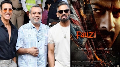 Hera Pheri 3 is “definitely happening,” says Paresh Rawal, dismissing delay rumours, as reports suggest Prabhas’ Fauzi may move to a Dussehra 2026 release.