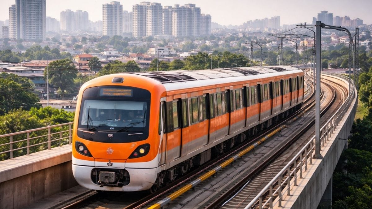Bengaluru’s Longest Double-Decker Flyover Comes With Orange Line, Easing Traffic