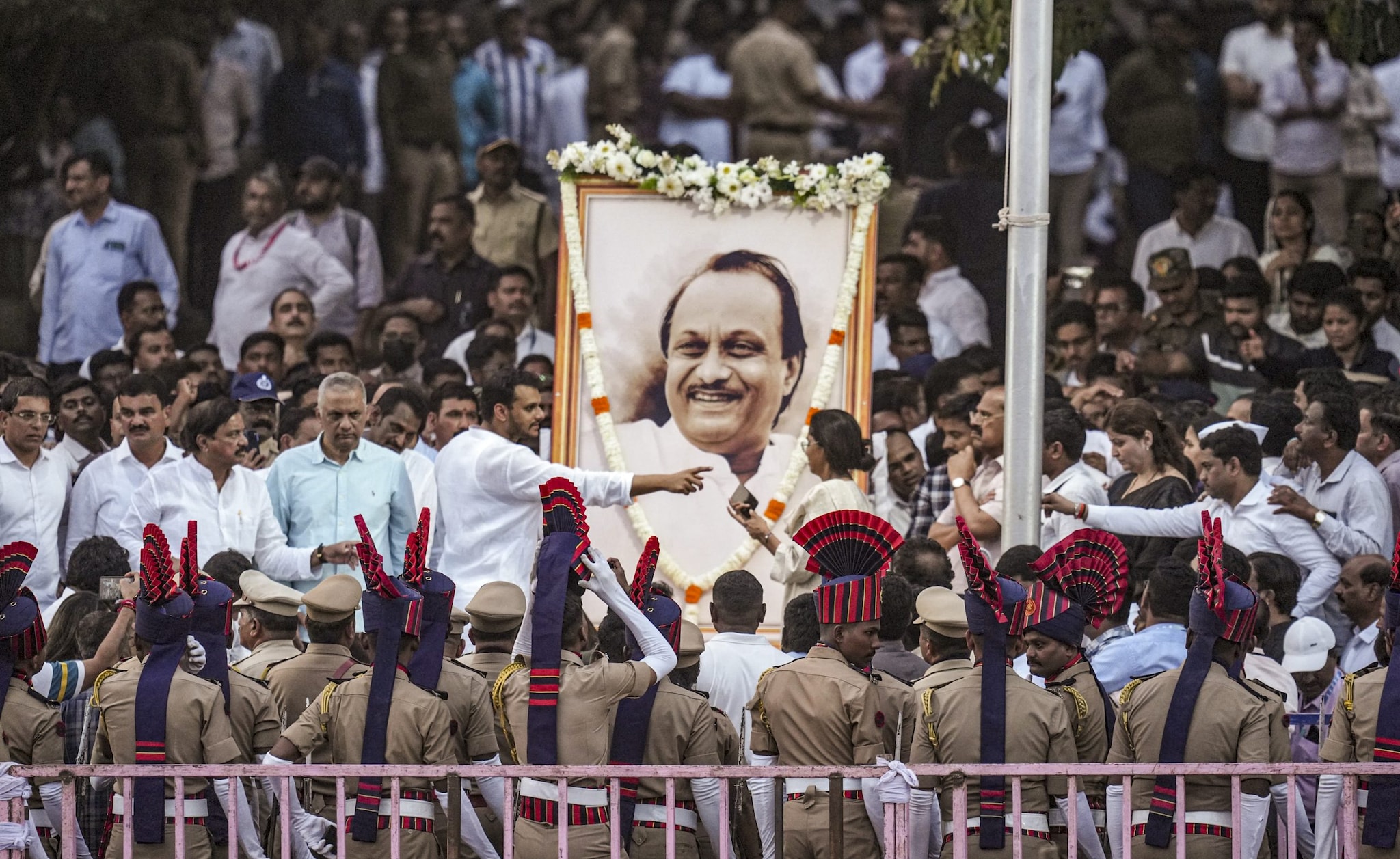  Ajit Pawar funeral