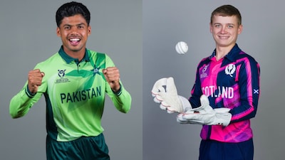 Follow Pakistan vs Scotland live.(PC: ICC)