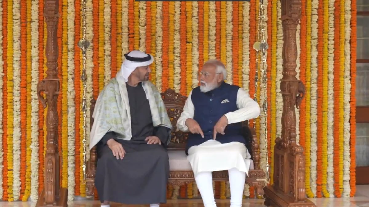Royal Swing, Pashmina Shawls In Silver Boxes: PM Modi’s Gifts To UAE President Al Nahyan