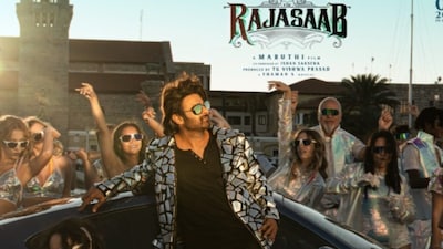 Prabhas's The Raja Saab Song Nache Nache Teaser Out