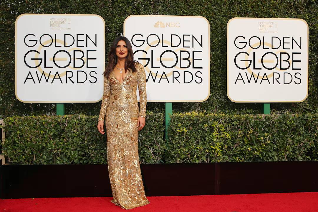Priyanka Chopra's Golden Globe Style: From Gold Sequins To Pink Power