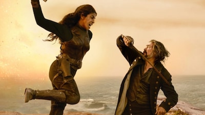 Priyanka Chopra Jonas and Karl Urban in the first-look images from the Russo Bros’ The Bluff.