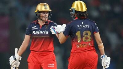 RCB beat UPW by 9 wickets in match No. 5 of WPL 2026. (Picture Credit: X/@wplt20)