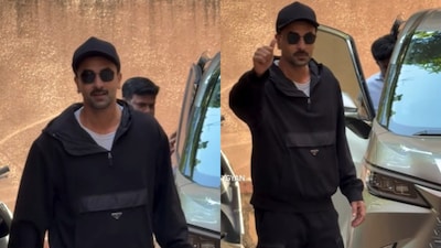 Ranbir Kapoor Keeps It Cool In Casuals, Greet Paps With Smile In Viral Video