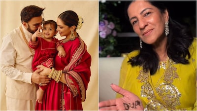 Ranveer Singh's Mom Flaunts Granddaughter Dua's Name On Her Hand, Pic Goes Viral