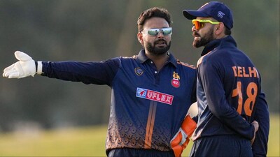 Rishabh Pant is leading Delhi in Vijay Hazare Trophy. (Picture Credit: PTI)