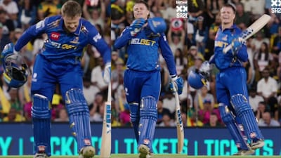 Ryan Rickelton becomes 1st batter to score multiple 100s in SA20. (Picture Credit: Screengrab)