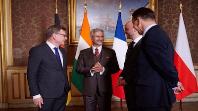 EAM S Jaishankar has affirmed that the ties between India and Europe are “poised to grow to the next level”. (Image credit: X/DrSJaishankar)