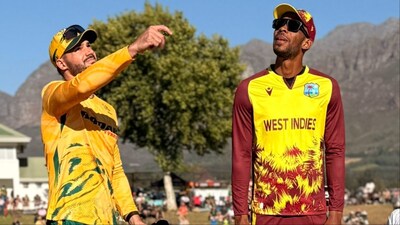South Africa vs West Indies Live Cricket Score, 1st T20I: Stay updated with SA vs WI Ball by Ball Match Updates and Live Scorecard from Paarl. (Picture Credit: X/@windiescricket)