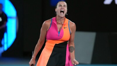 Aryna Sabalenka. (AP)