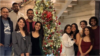 Samantha Ruth Prabhu Gives A Peek Into Christmas Celebration With Raj Nidimoru, Tamannaah Bhatia