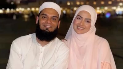 Sana Khan quit Bollywood in 2020 and later married Mufti Anas Sayed.