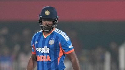 Sanju Samson is woefully out of form.(AP Photo)