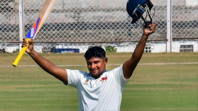 Sarfaraz Khan slams unbeaten century for Mumbai in Ranji Trophy. (Picture Credit: PTI)