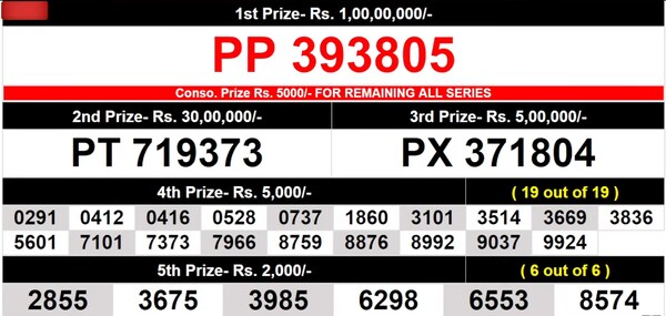  Coming up next - Winning numbers for 6th prize