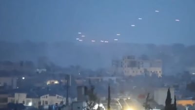 Syrian army shelling Kurdish postions in Allepo. (Al Jazeera)